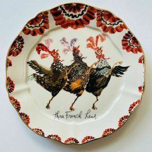NEW Anthropologie Inslee Fariss #3 French Hens